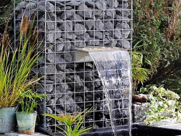 Gabion Mesh Design Plan for Garden