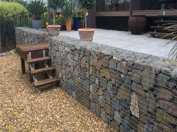 Gabion Walls Used in Landscaping Projects