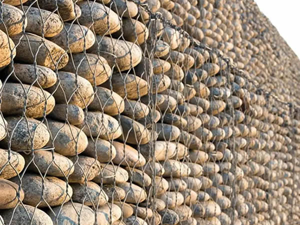 Hexagonal Gabion Good Flexibility and Strong Anti-scour Ability